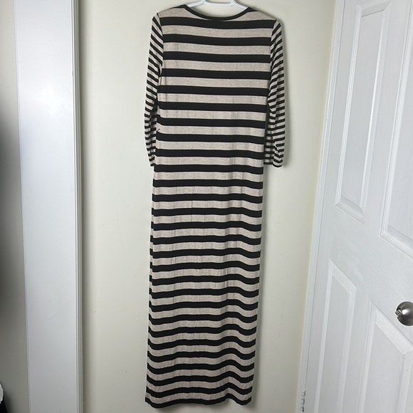 Calvin Klein knit Rugby Stripes Maxi Sweater Dress Size 6 - Picture 8 of 15